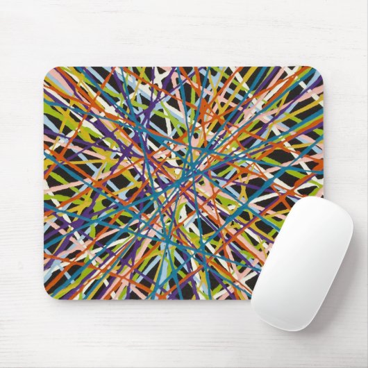 Haystack in schwarzem Mousepad (Mit Mouse)