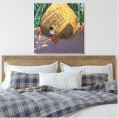 Haystack Kerala Leinwanddruck (Insitu (Schlafzimmer))