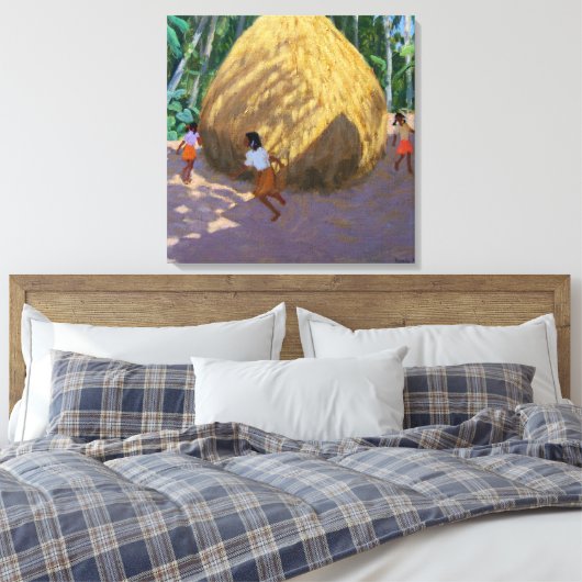 Haystack Kerala Leinwanddruck (Insitu (Schlafzimmer))