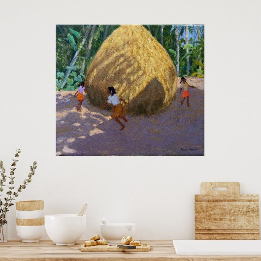Haystack Kerala Poster (Küche)