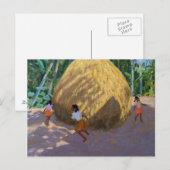 Haystack Kerala Postkarte (Vorne/Hinten)