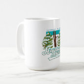 Haystack Mountain Vermont USA Ski Logo Kaffeetasse (Vorderseite Links)
