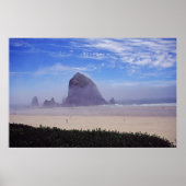 Haystack Rock am Canon Beach 2 Poster (Vorne)