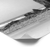 Haystack Rock am Strand von Cannon, Oregon Fotogra Poster (Ecke)