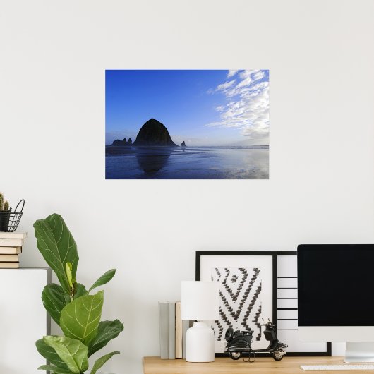 Haystack Rock Blues Poster (Heimbüro)
