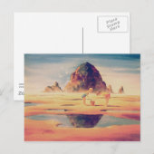 HAYSTACK ROCK by SHARON SHARPE Postkarte (Vorne/Hinten)
