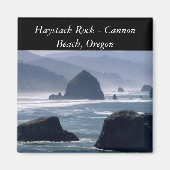 Haystack Rock - Cannon Beach Oregon Magnet (Vorne)