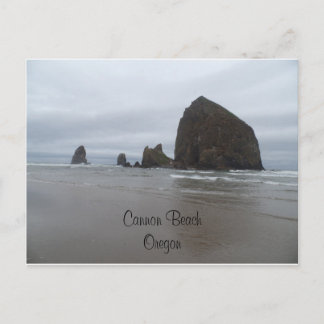 Haystack Rock Cannon Beach Oregon Postcard Postkarte