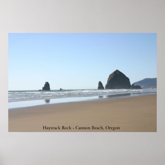 Haystack Rock - Cannon Beach, Oregon Poster (Vorne)