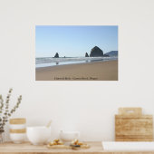 Haystack Rock - Cannon Beach, Oregon Poster (Küche)