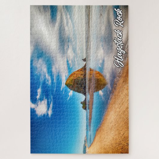 Haystack Rock, Cannon Beach, Oregon, USA Puzzle (Vertikal)