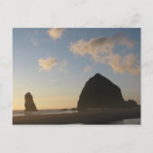 Haystack Rock, Cannon Beach Postkarte (Vorderseite)