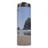 Haystack Rock Kanonenstrand Oregon Tasse (Vorderseite)