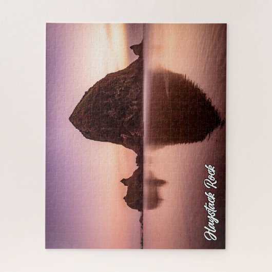 Haystack Rock, Küste von Oregon, USA Puzzle (Vertikal)