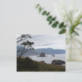 Haystack Rock, Oregon Ankündigungspostkarte (Stehend Vorderseite)