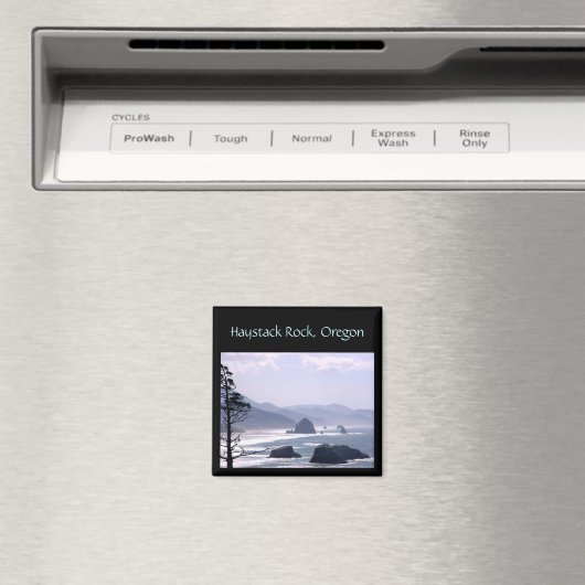 Haystack Rock Oregon Coast Magnet (In Situ (Geschirrspüler))