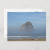 Haystack Rock, Oregon Postkarte (Vorne/Hinten)