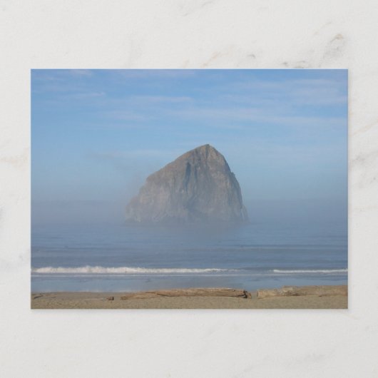 Haystack Rock, Oregon Postkarte (Vorderseite)
