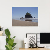 Haystack Rock Poster (Heimbüro)