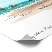 Haystack Rock Poster (Ecke)