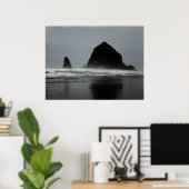 Haystack Rock Poster (Heimbüro)