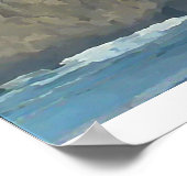 Haystack Rock Poster (Ecke)