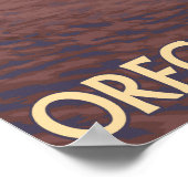 Haystack Rock Vintage Travel Poster (Ecke)