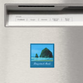 Haystack Rock Watercolor Magnet (In Situ (Geschirrspüler))