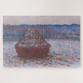 "HAYSTACKS 1890 -91" VON CLAUDE MONET PUZZLE (Horizontal)