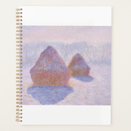 Haystacks by Claude Monet Planer (Vorderseite)
