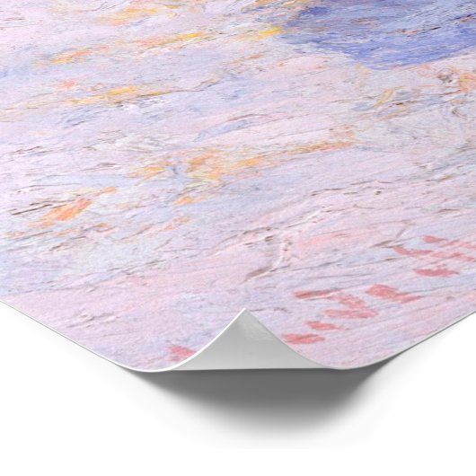 Haystacks by Claude Monet Poster (Ecke)