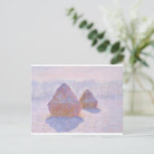 Haystacks by Claude Monet Postkarte (Stehend Vorderseite)