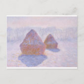 Haystacks by Claude Monet Postkarte (Vorderseite)