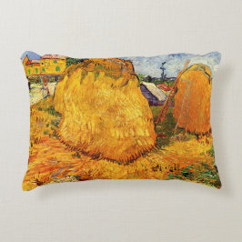 Haystacks in der Provence von Vincent van Gogh Dekokissen
