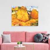 Haystacks in der Provence von Vincent van Gogh Leinwanddruck (Insitu (Wohnzimmer))