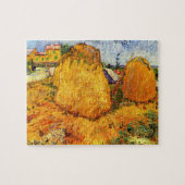 Haystacks in der Provence von Vincent van Gogh Puzzle (Horizontal)