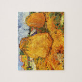 Haystacks in der Provence von Vincent van Gogh Puzzle (Vertikal)
