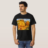 Haystacks in der Provence von Vincent van Gogh T-Shirt (Vorne ganz)