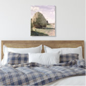 Haystacks Leinwanddruck (Insitu (Schlafzimmer))