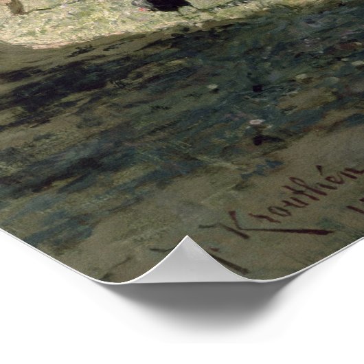 Haystacks Poster (Ecke)