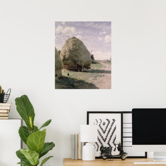 Haystacks Poster (Heimbüro)