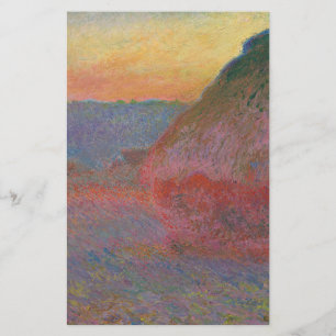 Haystacks (von Claude Monet) Briefpapier