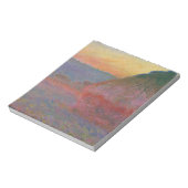 Haystacks (von Claude Monet) Notizblock (Rotiert)