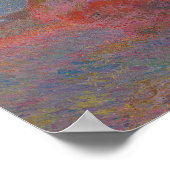 Haystacks (von Claude Monet) Poster (Ecke)