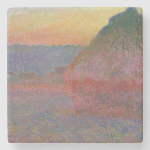 Haystacks (von Claude Monet) Steinuntersetzer