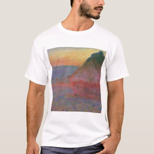 Haystacks (von Claude Monet) T-Shirt (Vorderseite)