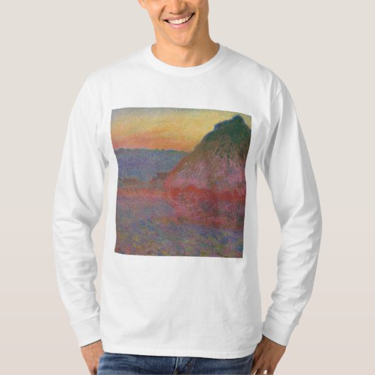 Haystacks (von Claude Monet) T-Shirt (Vorderseite)