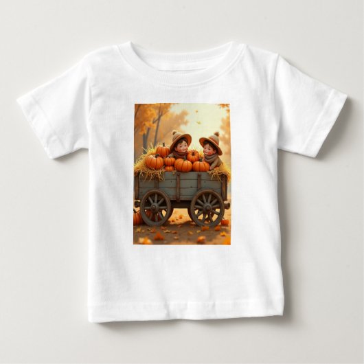 Haywagenfahrt Baby T-shirt (Vorderseite)