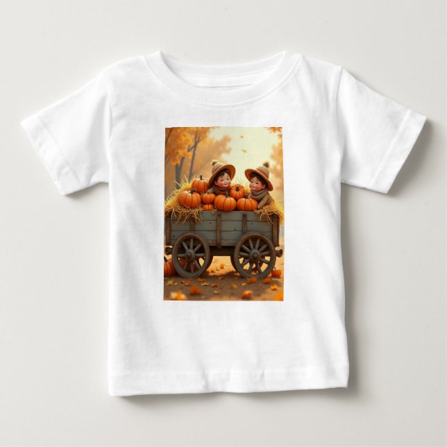 Haywagenfahrt Baby T-shirt (Vorderseite)