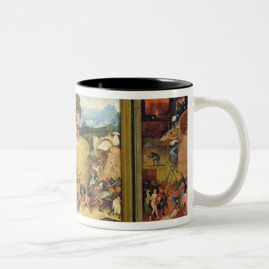 Haywain, 1515 zweifarbige tasse (Rechts)